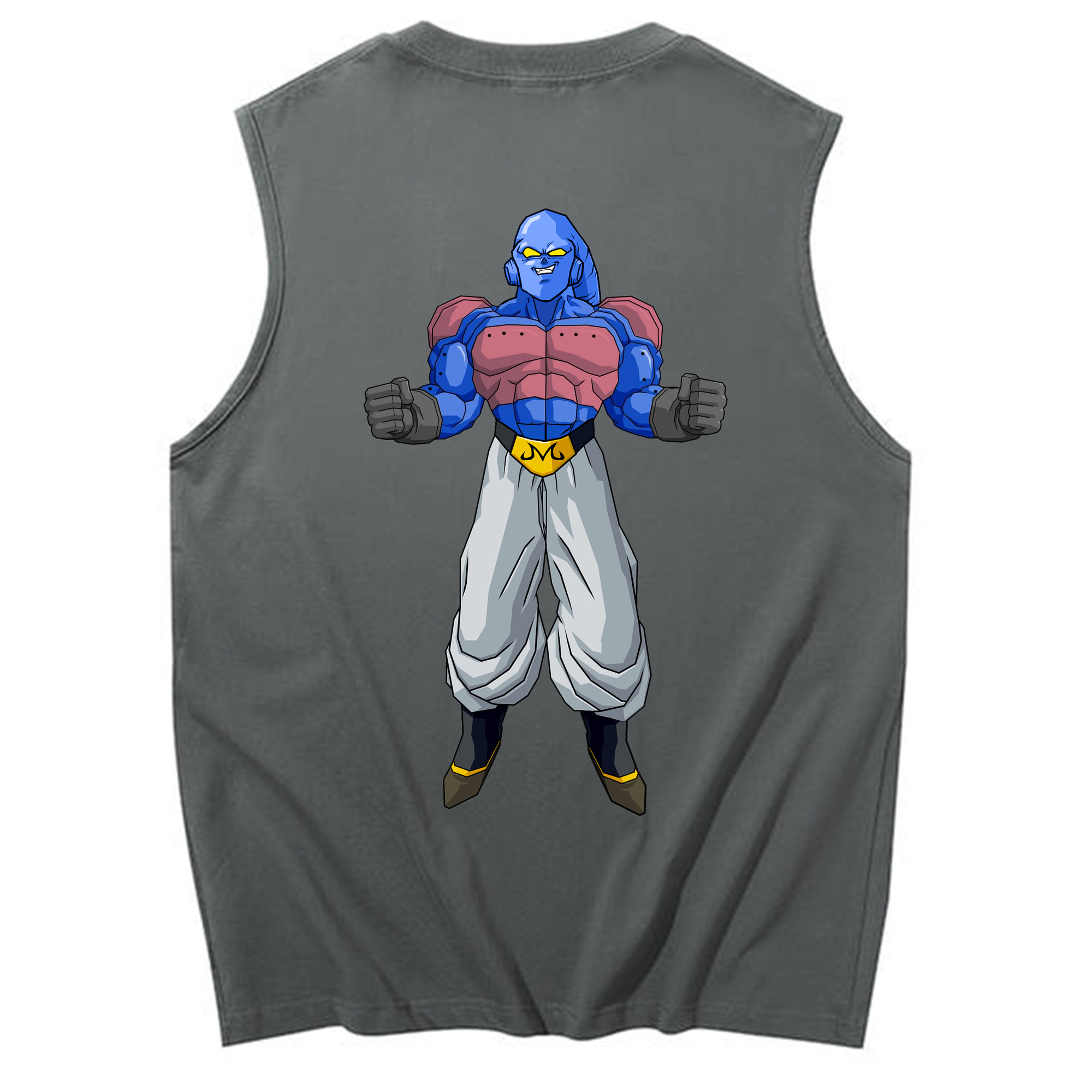 （画像用） ドラゴンボール 魔人ブウ DRAGON BALL Majin Buu コットン100％タンクトップ（背面プリント）